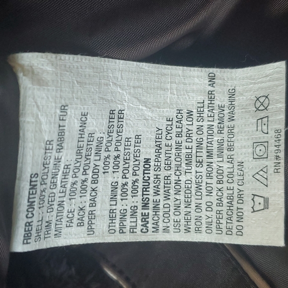 Esprit Quilted Brown Jacket - Picture 8 of 8